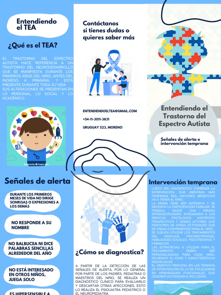 Señales y diagnóstico del TEA | PDF | Espectro autista | Trastorno mental