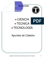 Apunte Ciencia - Tecnica - Tecnología