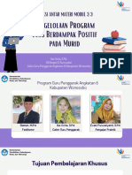 Koneksi Antar Materi Modul 3.3 Program Guru Penggerak