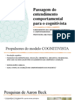 Comportamento para cognitivista