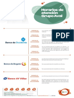 2022 - Boletines - Diciembre 2022 - Horarios de Atención Banco Fin de Año Aval