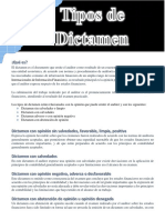 Tipos de Dictamen PDF