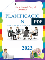 Planificación Curricular Anual 2023