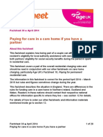 FS39 Paying For Care in A Care Home If You Have A Partner Fcs