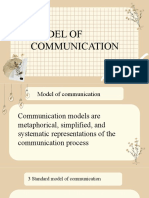 Model of Communication!