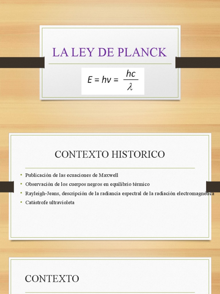 LA LEY DE PLANCK.pptx PDF