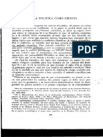 La ciencia política como disciplina autónoma