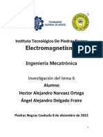 Electromagnetismo: Ingeniería Mecatrónica