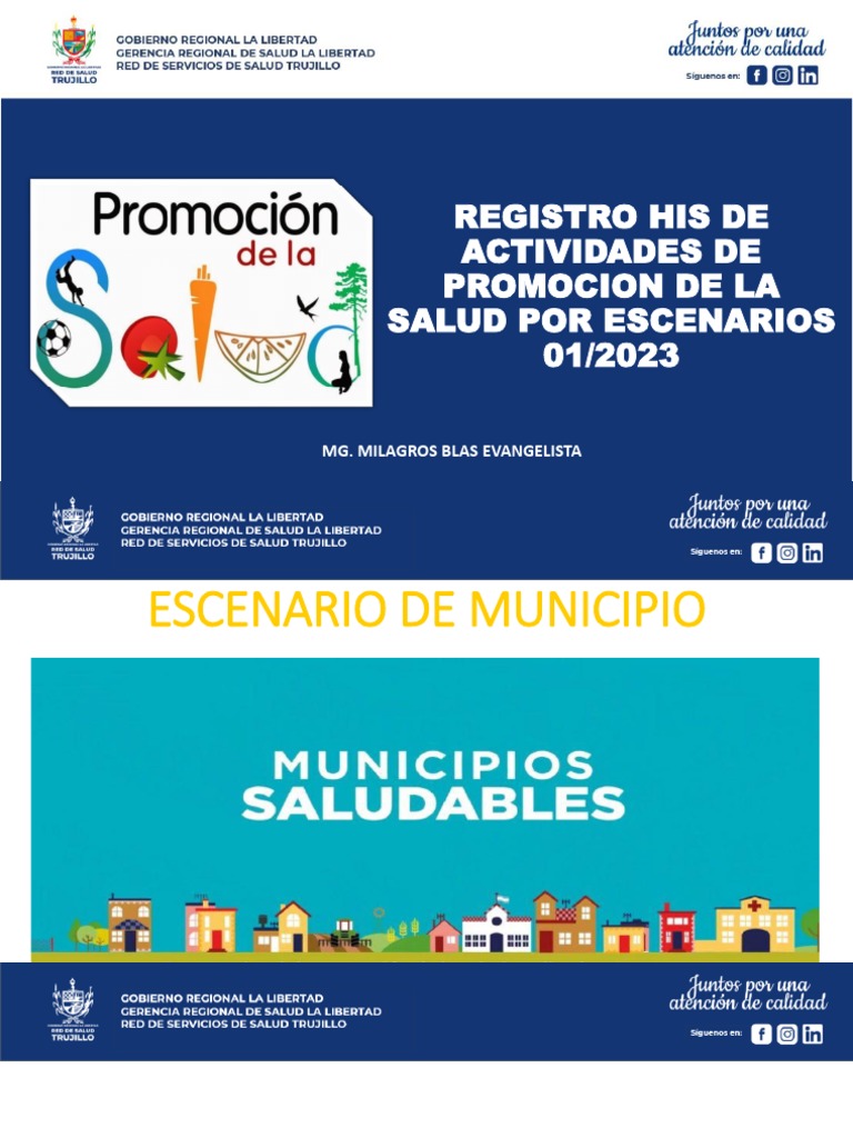 Registro HIS Actividades Promsa 2023 | PDF | Inmunología | Salud pública