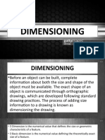 Dimensioning