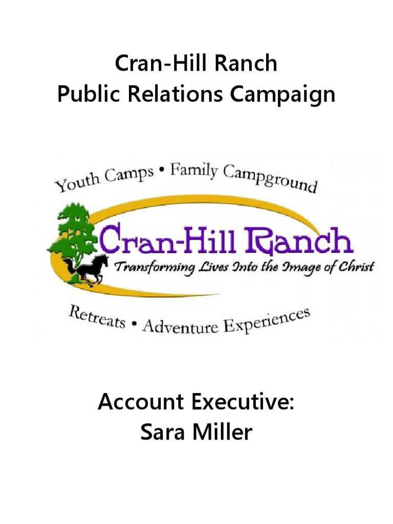 CranHill Ranch PR Plan PDF Facebook Social Networking Service