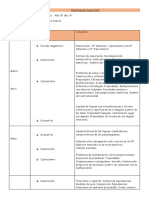 Planificación Anual 5to y 6to Matemática