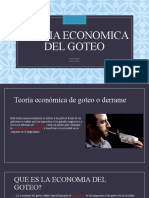 Teoria Economica Del Goteo