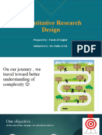 Quantitative Research Design