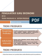 Pertemuan 8 Teori Produksi Biaya Produksi PDF