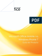 Microsoft Office Mobile On Windows Phone 7 Product Guide