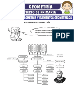 Historia de La Geometria y Elementos Geometricos para Sexto de Primaria