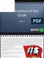 La creación de la URSS