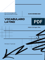 Vocabulario Latino - Alison
