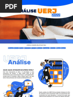 Análises de Provas - UERJ 2022