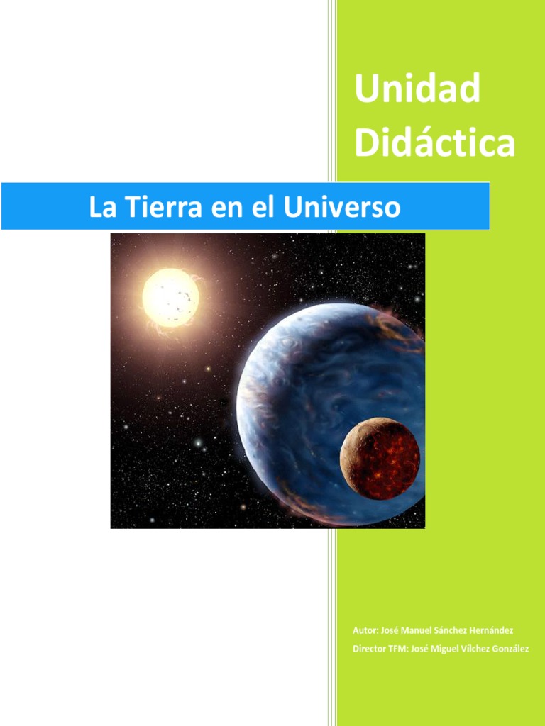 La Tierra en El Universo | PDF | Evaluación | Aprendizaje