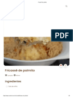 Fricassê de Palmito