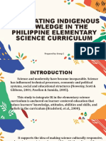 Indigenous Science (Group 2)