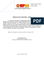 Resolucao N 003 2020 Homologacao Do XV Processo Seletivo Estagiarios Area Direito