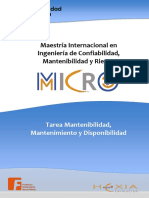 M2C01 - Tarea Mantenibilidad, Mantenimiento y Disponibildad