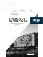 E-Portafolio Matematicas II Final