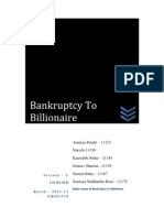 Bankruptcy To Billionaire