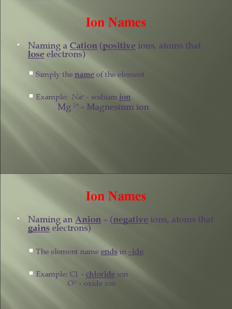 Ionic and Covalent Bonding PDF Ion Ionic Bonding