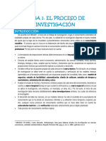 Tema 1. El Proceso de Investigación PDF
