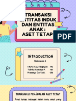 Transaksi Entitas Induk Dan Entitas Anak: Aset Tetap