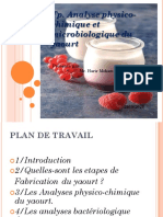 Tp3.Analyse Microbiologique Du Yaourt PDF