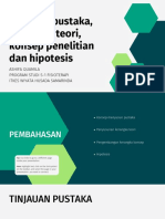 Tinjauan Pustaka, Kerangka Teori, Konsep Penelitian Dan Hipotesis