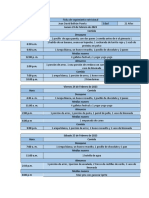 Ficha de Seguimiento Nutricional