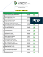 Nº Nome Data de Nasc. Nota: Banco de Classificáveis