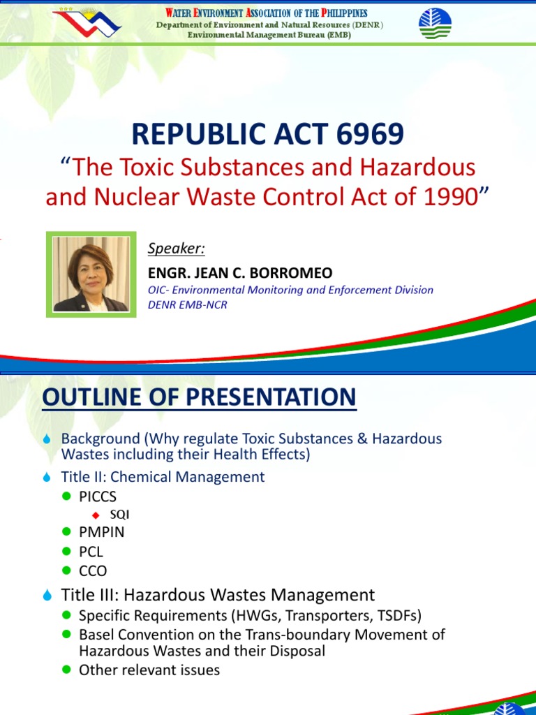9-ra-6969-hazardous-wastes-engr-jean-borromeo-pdf-waste