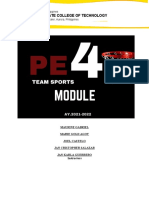 PE 4 MODULE 8 Volleyball