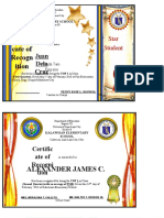 Award Certificates EDITABLE