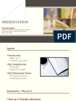 Ed 695b Portfolio Presentation - Brunsgaard