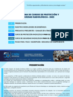 Programa CSEN Proteccion Radiologica