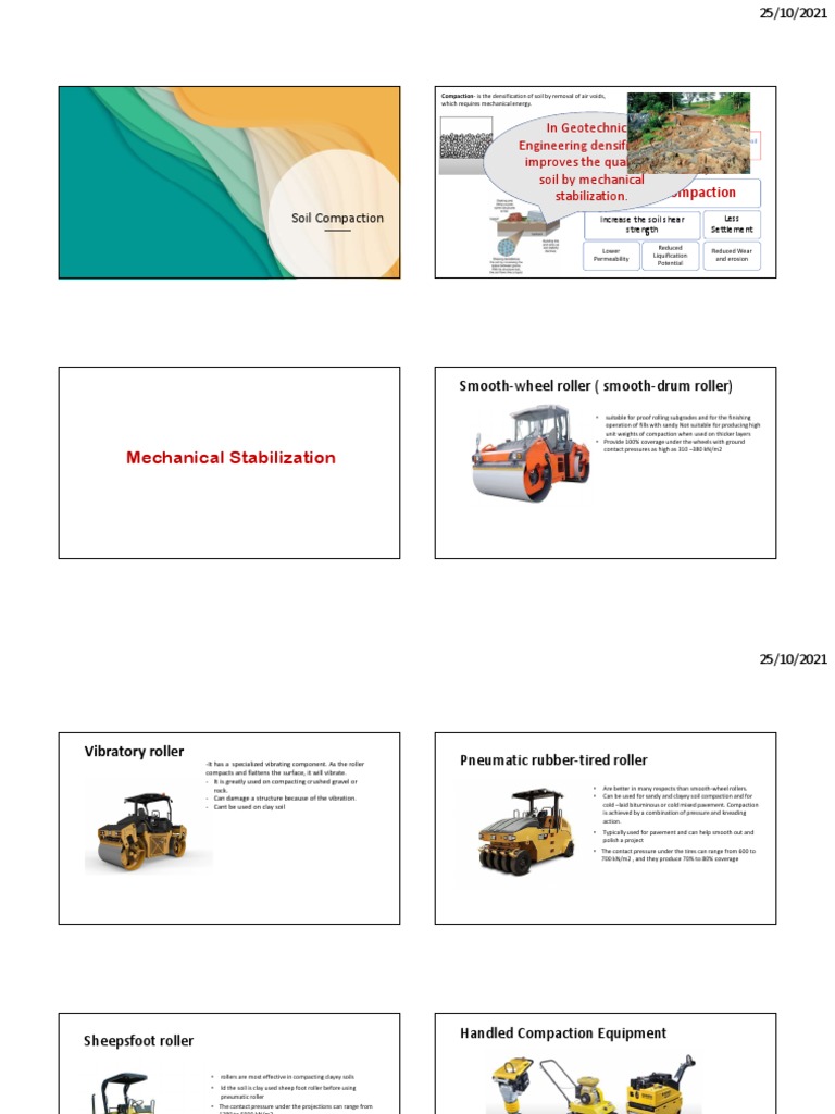 Week 11 12 Soil Compaction 1 | PDF | Density | Physical Sciences