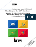 HUMSS - Q3 - Trends - Mod3 - Identifying Parts of A Whole and Emerging Patterns in Trends