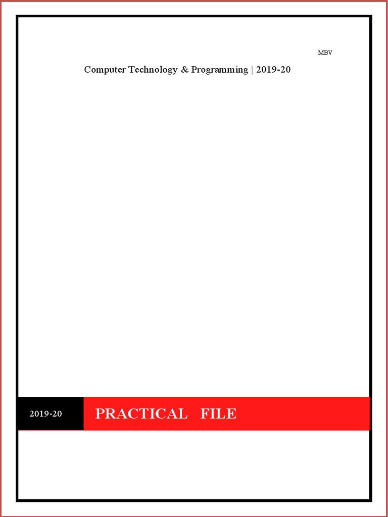 Class 11th IP Project | PDF | C++ | Computer Programming