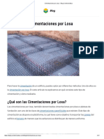 Cimentaciones Por Losa - Blog Construmatica