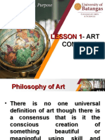 Lesson 1 - Art Concepts