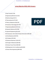 Mechanical Engineering Objective MCQs Wi PDF