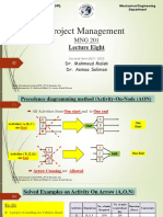 Project Managemet Lecture Eight 1